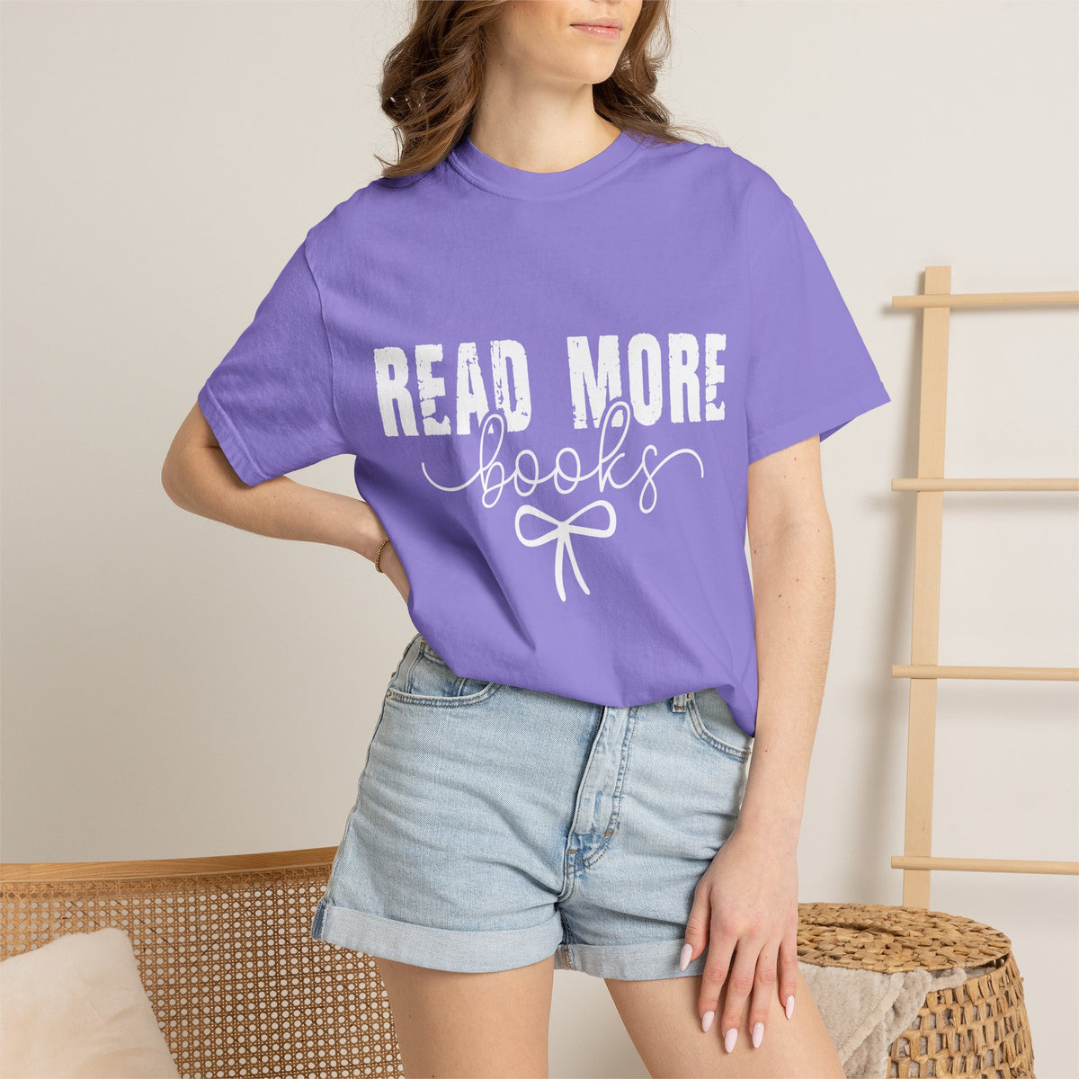 Read More Books T-Shirt, Literary Reader Bookworm Shirt