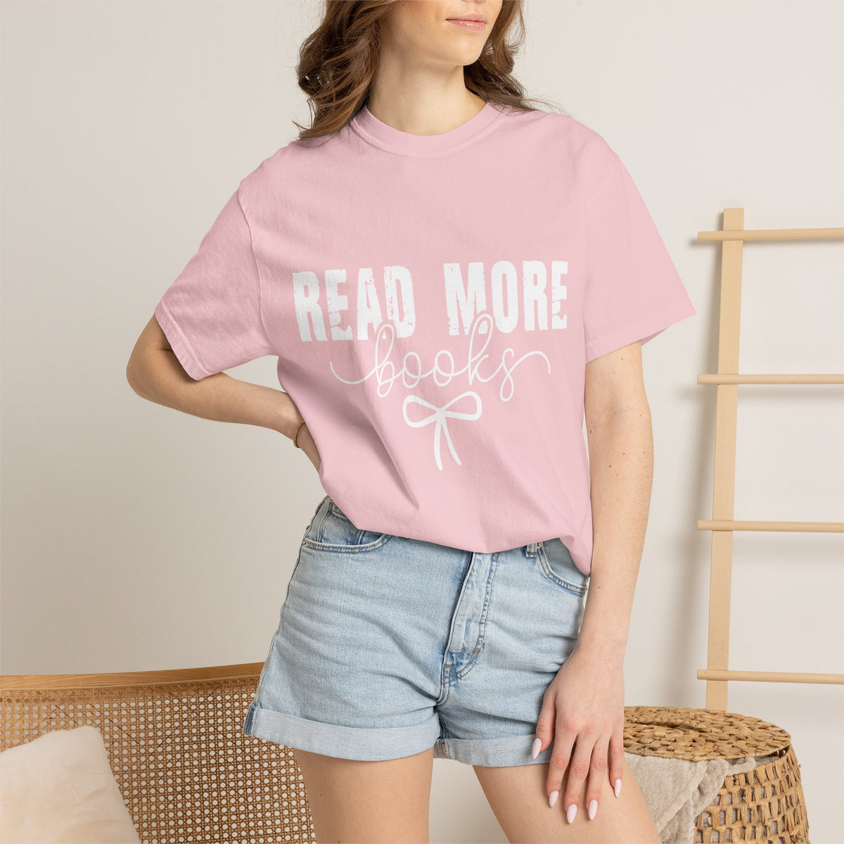Read More Books T-Shirt, Literary Reader Bookworm Shirt