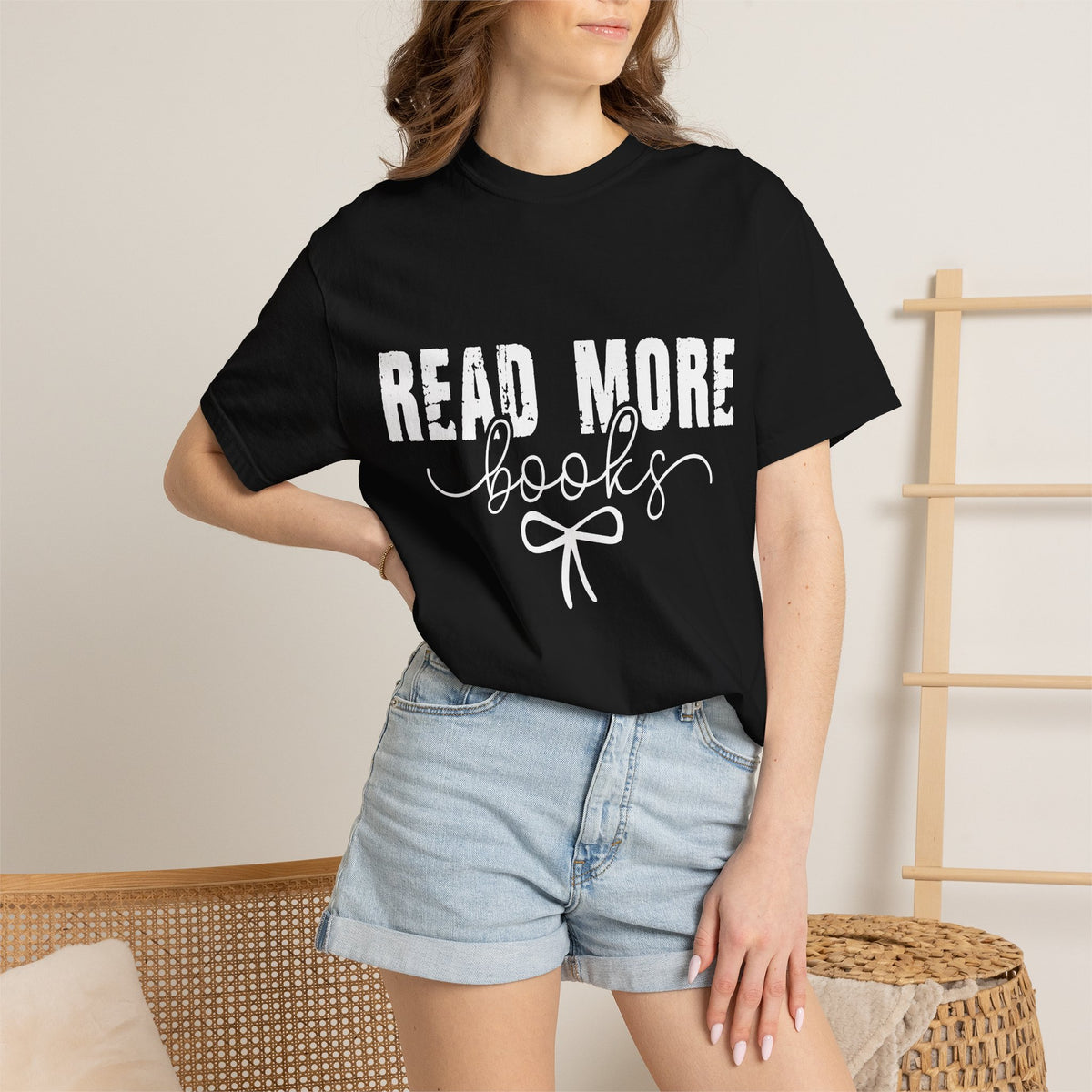 Read More Books T-Shirt, Literary Reader Bookworm Shirt
