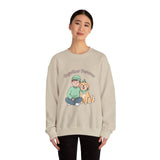 Together Forever Crewneck Sweatshirt | Pet Owner Matching, Paw Print Design