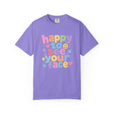 Comfort Colors Happy to See Your Face Teacher Shirt – Pastel Classroom Tee – Kindergarten Teacher T-Shirt – Cute Back to School Shirt – Elementary Teacher Gift