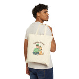 Pet Parent Pawprint Illustration Tote | pet owner matching, paw print design