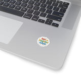 Not a Regular Adult Kiss-Cut Sticker | Low-Stakes Humor, Retro Bubbly Typography