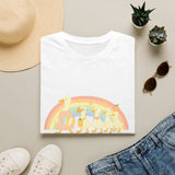 Just a Teacher Goose Shirt, Cute Teacher T-Shirt, Goose Teacher Graphic Tee, Rainbow Classroom Shirt, Funny Teacher Gift, Elementary Teacher Tee