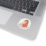 Together We Are Family Kiss-Cut Stickers | Pet Owner Matching, Paw Print Design