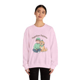 Together Forever Crewneck Sweatshirt | Pet Owner Matching, Paw Print Design