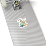 Together Forever Paw Print Kiss-Cut Sticker | Pet Owner Matching