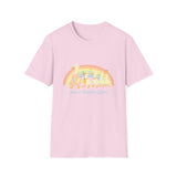 Just a Teacher Goose Shirt, Cute Teacher T-Shirt, Goose Teacher Graphic Tee, Rainbow Classroom Shirt, Funny Teacher Gift, Elementary Teacher Tee
