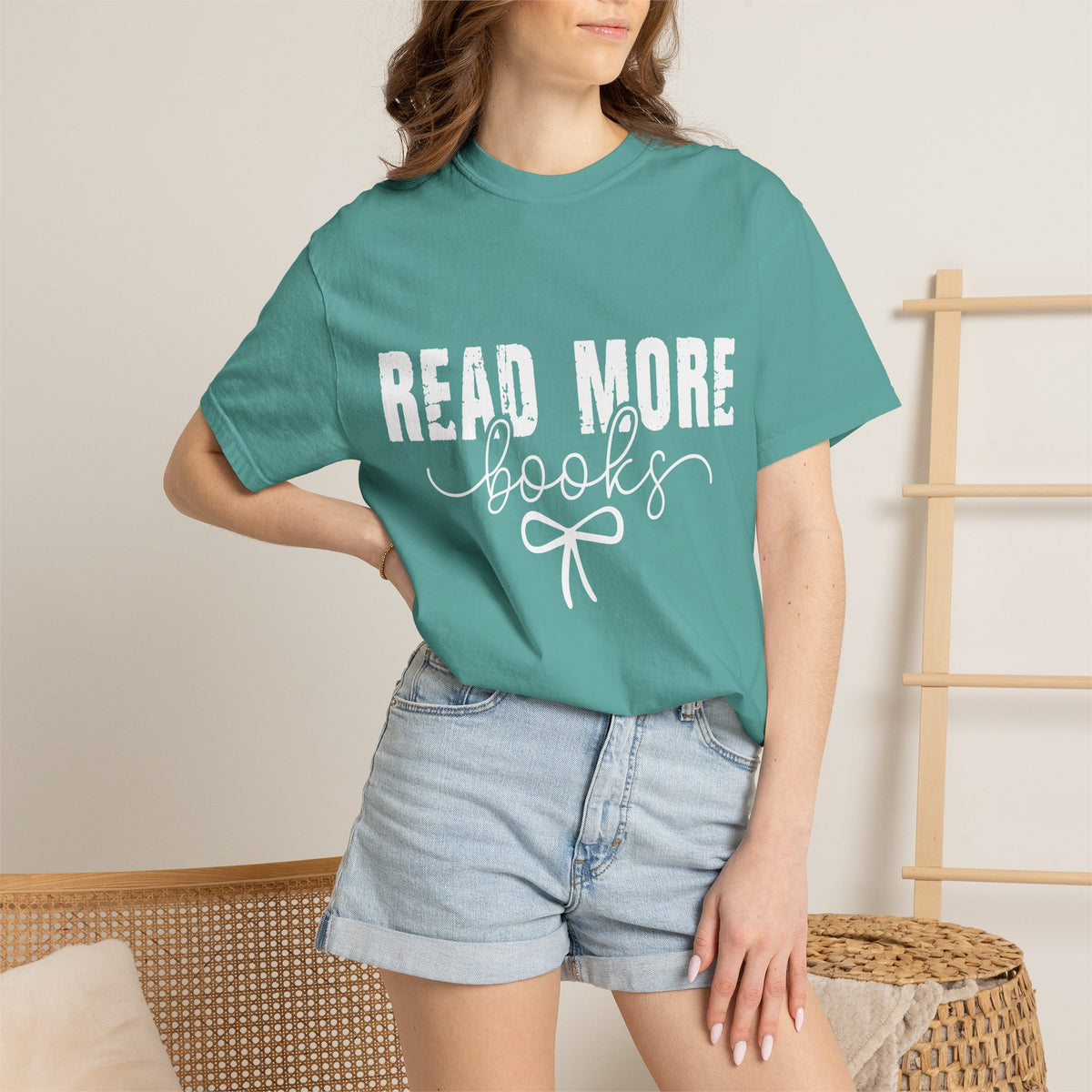 Read More Books T-Shirt, Literary Reader Bookworm Shirt