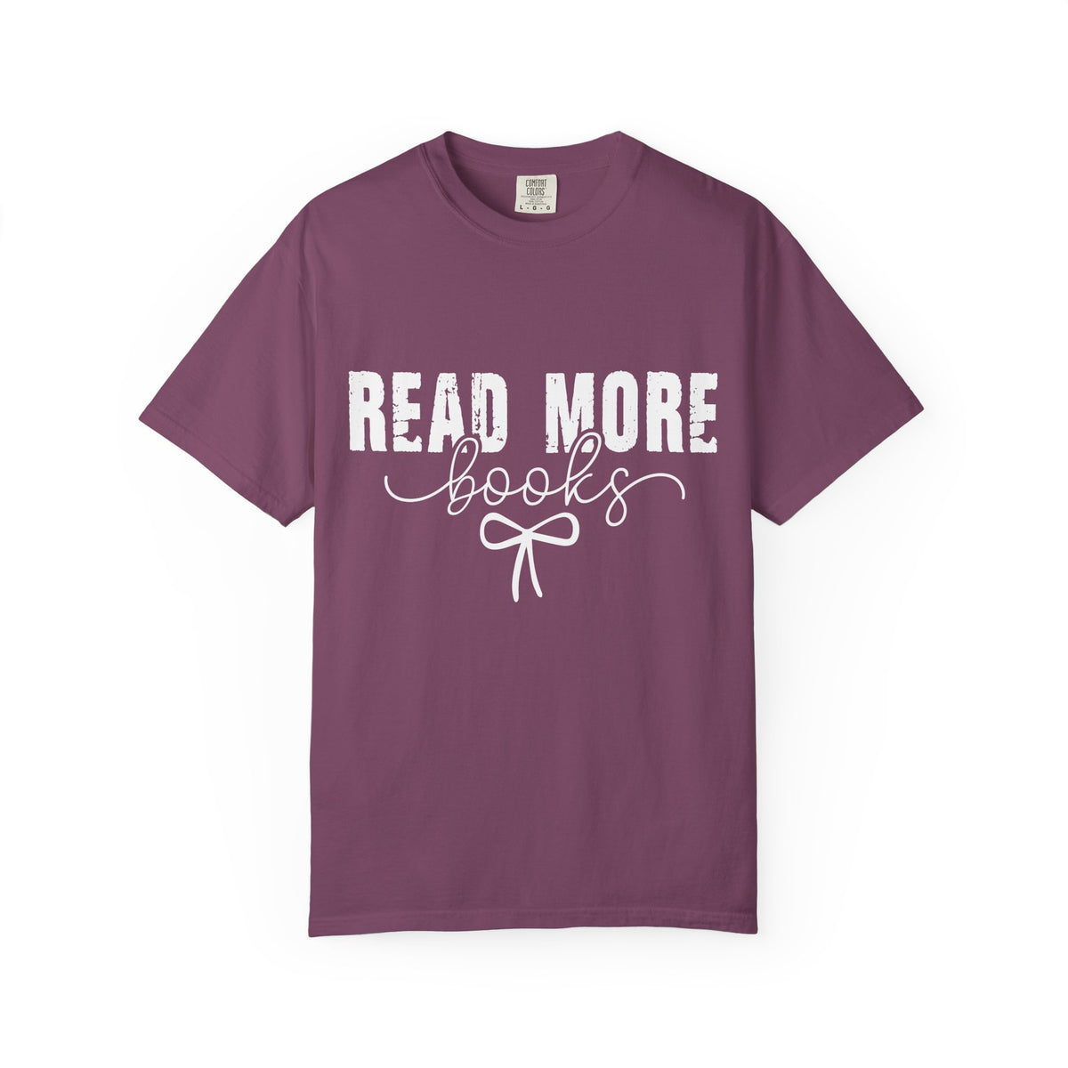 Read More Books T-Shirt, Literary Reader Bookworm Shirt